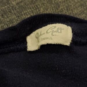 Brandy Melville Women's Navy Jersey Top small